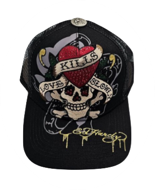 Ed Hardy trucker cap in great shape